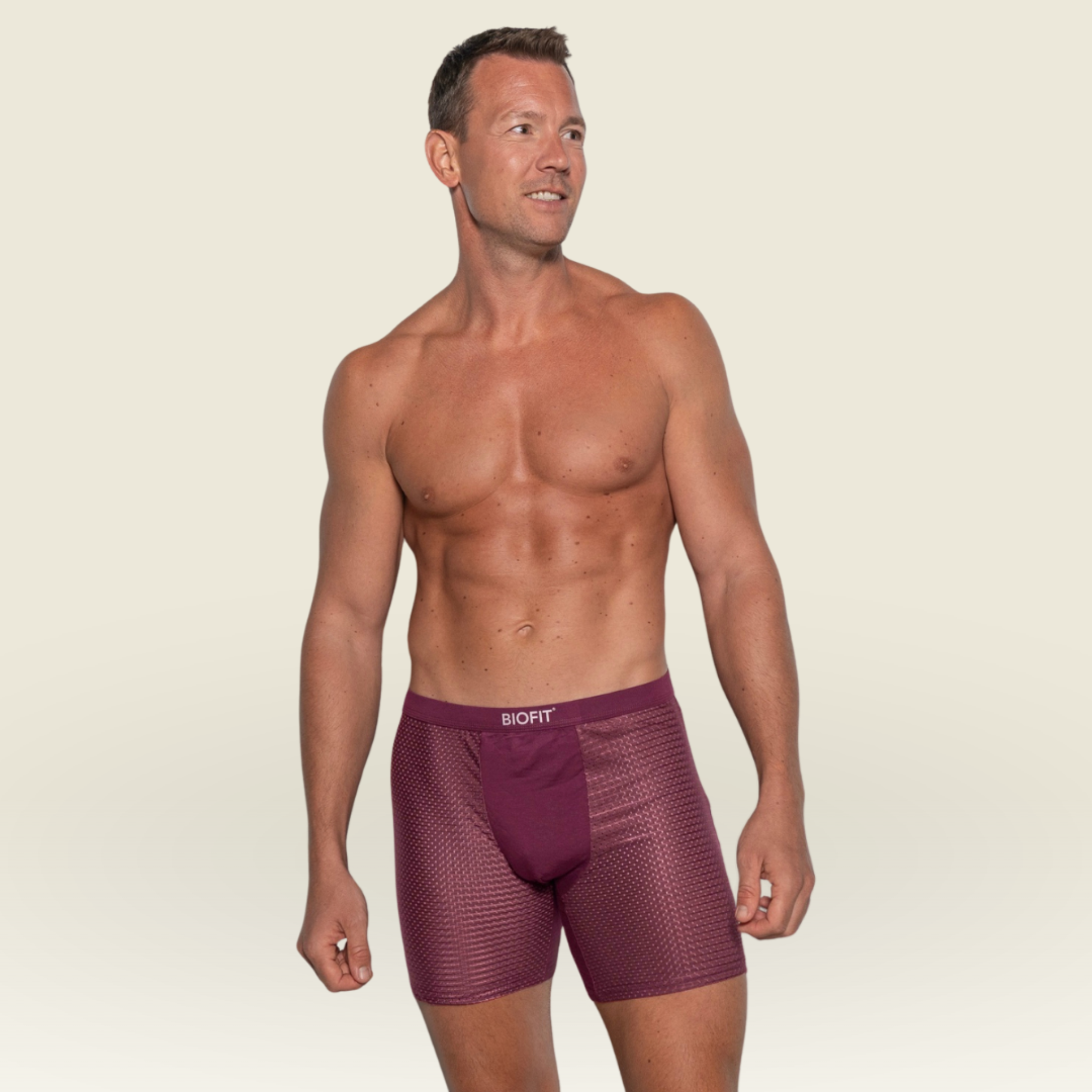 BIOFIT® Essentials Boxer Trunks Red