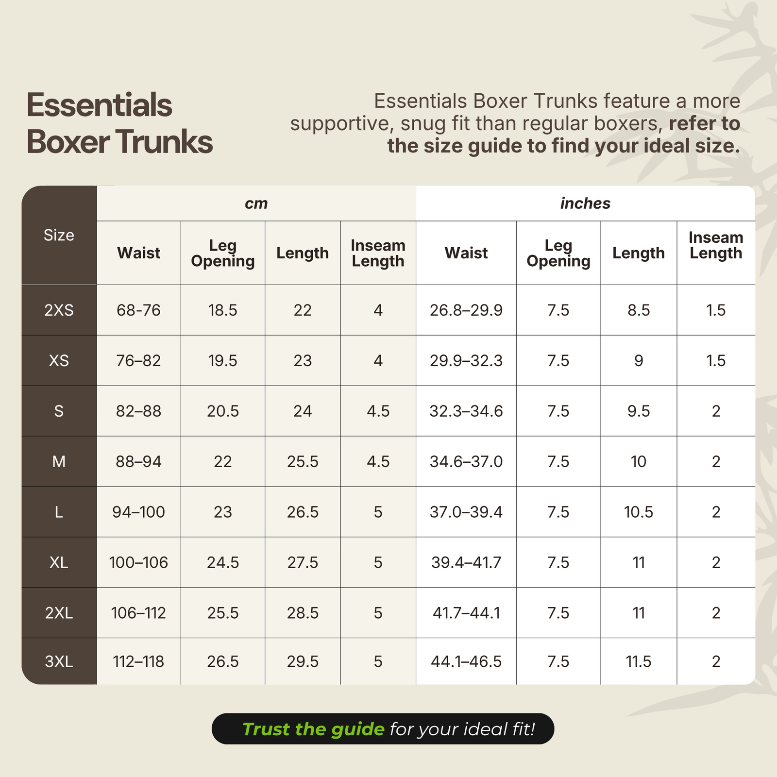 Essentials Boxer Trunks