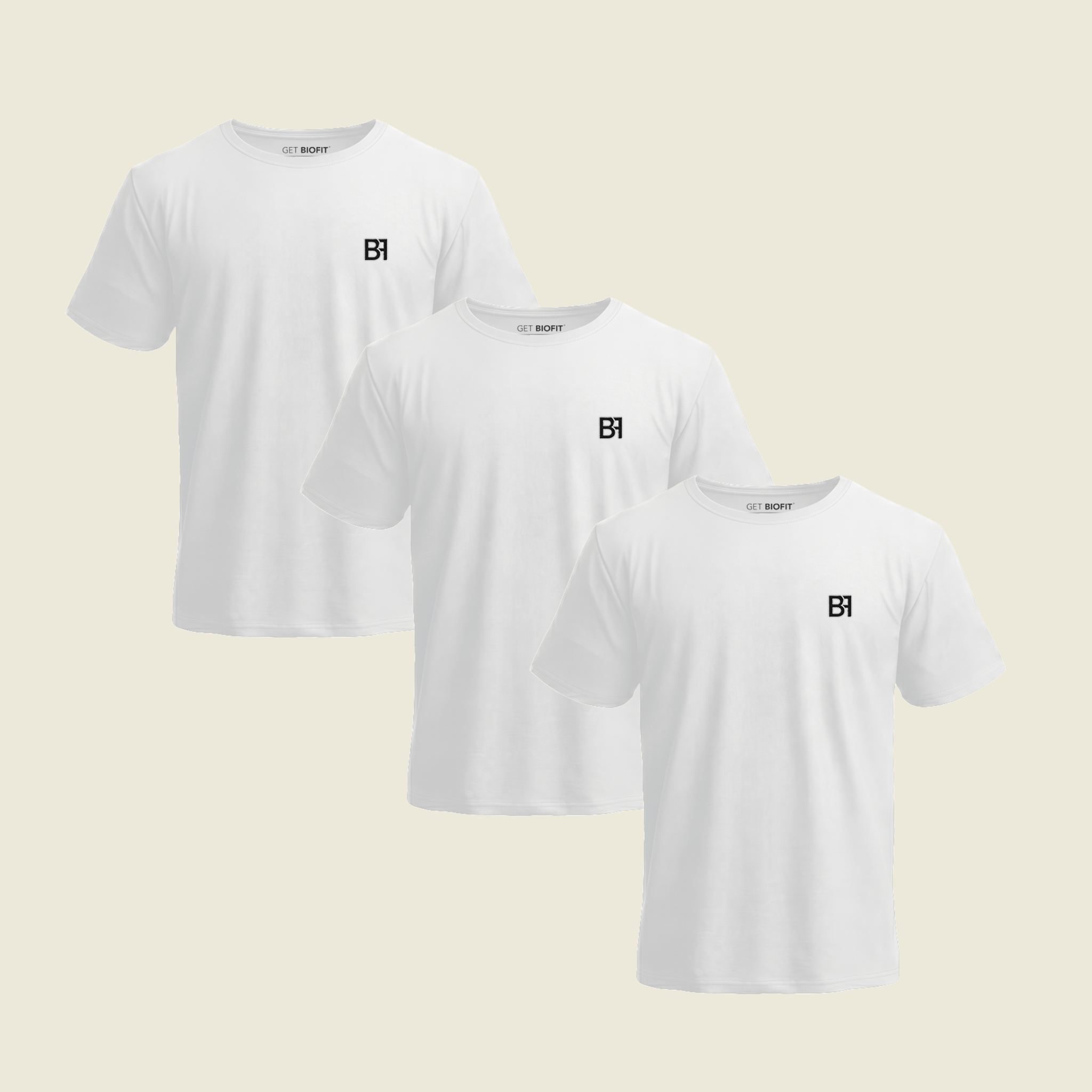 BIOFIT® T-Shirt – The All White 3