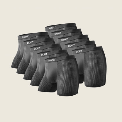 BIOFIT Essentials Boxer Briefs Grey | 5 Pack + 5 FREE